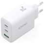 Aisens Cargador de Pared GaN 67W con 2x USB-C y 1x USB-A - Blanco